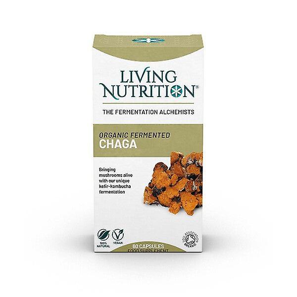 Living nutrition organic fermented chaga 60's on Productcaster.