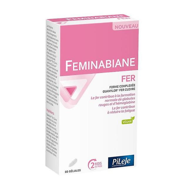 Pileje feminabiane iron 60 capsules on Productcaster.