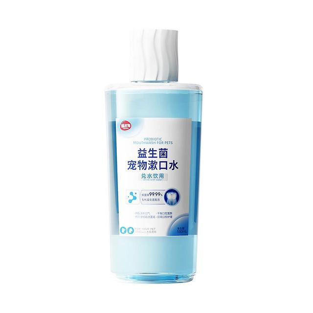 unbrand 500ml Gentle Pet Probiotic Wateradditive Dogs Teeth Tartar Remover Mouthwash on Productcaster.