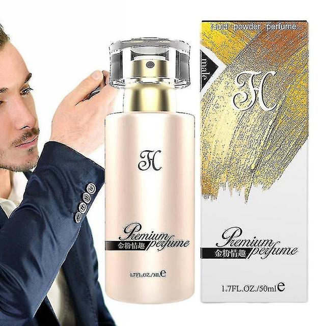 Pheromone Perfume Spray 50ml Flirting Perfume Glitter Perfume Pheromone Attractant Addictive Fragran men on Productcaster.