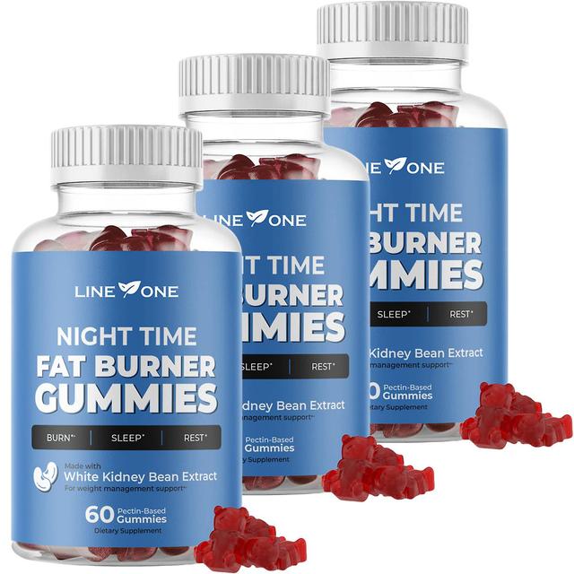 1-pack Overnight Fat Burning Gummies | Weight Loss And Sleep Support Supplement | Weight Loss Hunger Suppressant And Metabolism Booster 3PCS on Productcaster.