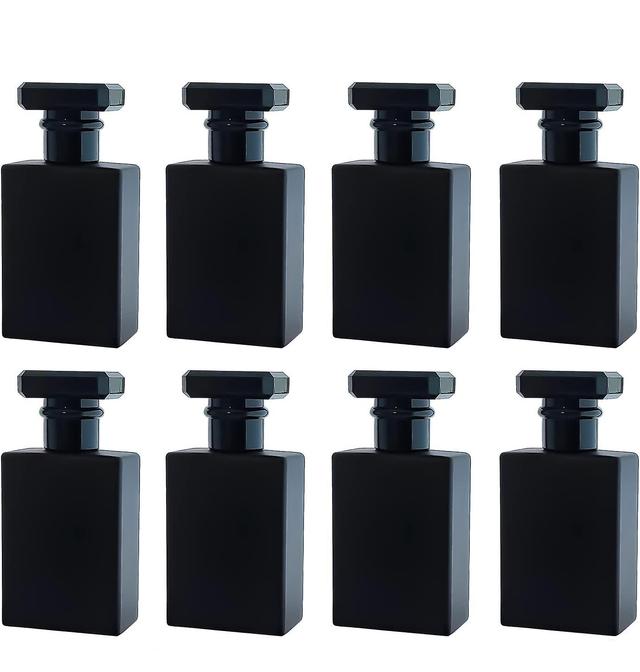 Shenmo 8 Pack 30ml Perfume Bottles With Empty Atomizer, Perfume Spray Bottle, Fine Mist Spray Bottles Consisting Of Glass Bottle, Black Acrylic Cap... on Productcaster.