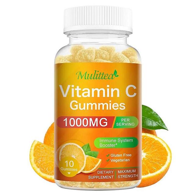 1000mg Organic Vitamin C Gummies Antioxidant & Skin Health Dietary Fiber Supplements TIB TIB . 10pcs on Productcaster.