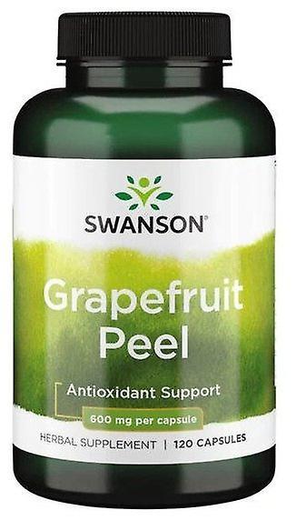 Swanson Grapefrugt Skræl 600 mg 120 hætter on Productcaster.