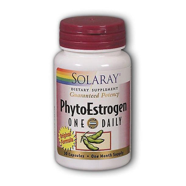 Solaray phytoestrogen one daily 30 capsules on Productcaster.