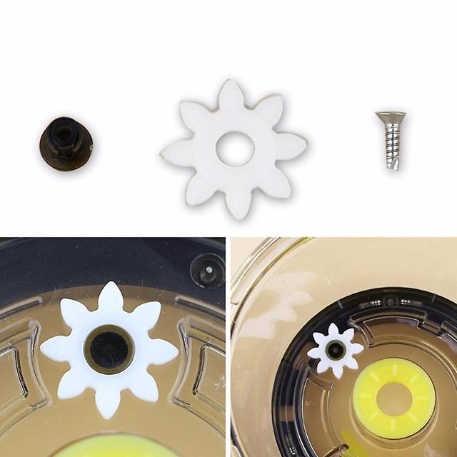 Visgaler New Slow Juicers Blend Parts Gear For Hurom Hg-300 Sj-300 Sj-500 Sj-600 Sj-700 Jp-600 Cc-600 Th-600 Hu-100 Hu-200 Hu-300 Hu-40 on Productcaster.