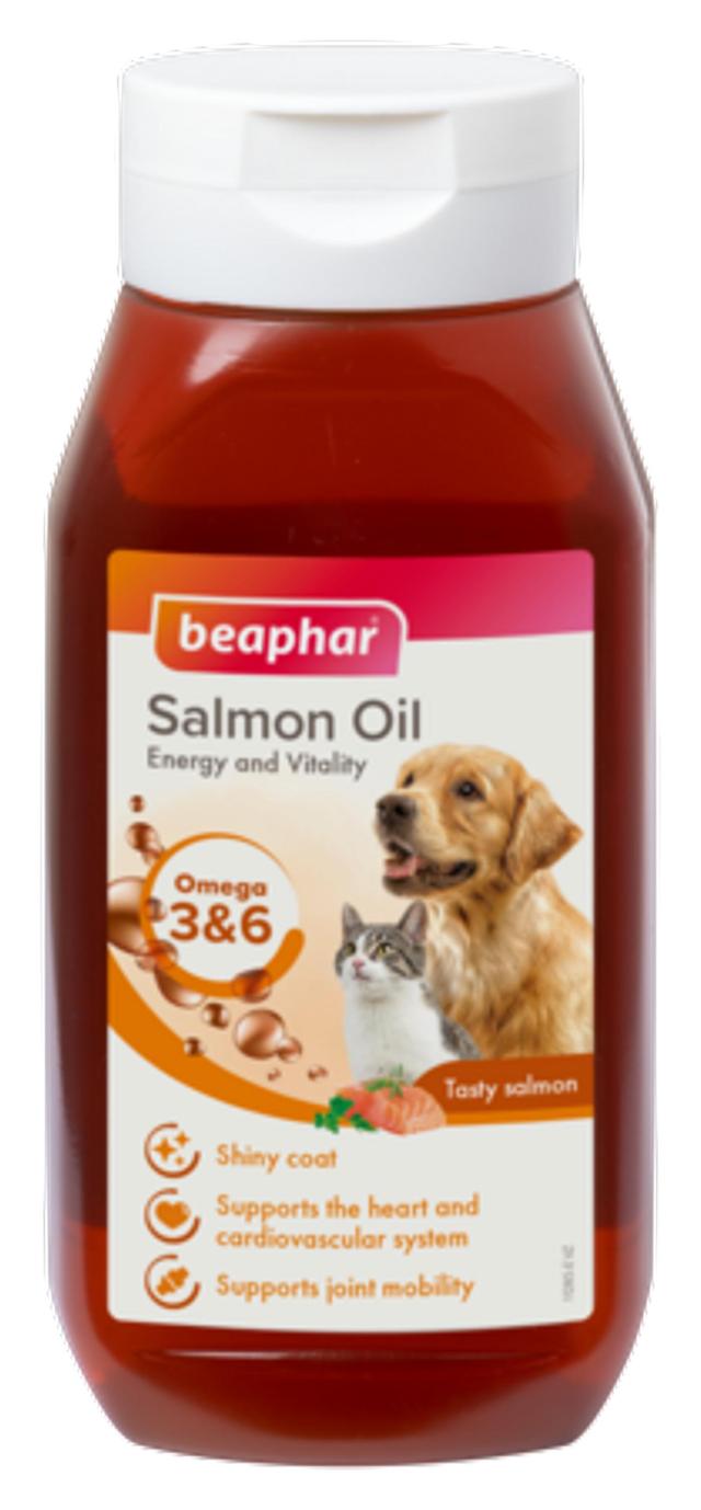 Beaphar Olio di Salmone per Cani e Gatti 425ml on Productcaster.