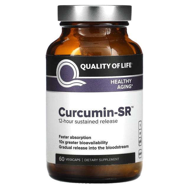 Quality of Life Labs Livskvalitet Labs, Curcumin-SR, 60 Vegicaps on Productcaster.