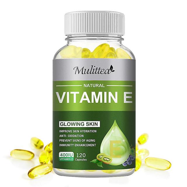 Beitong Mulittea Vitamin E Capsules For Aging And Oxidative Relieve Stress Improve Rough Skin Care Increase Immune System Supplement 60pcs on Productcaster.