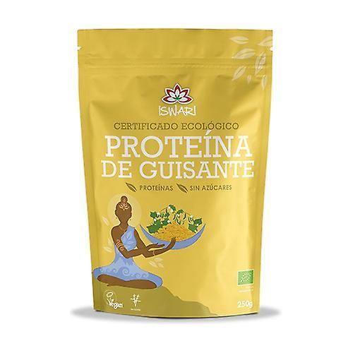 Iswari Bio superfood pea protein 250 g of powder on Productcaster.