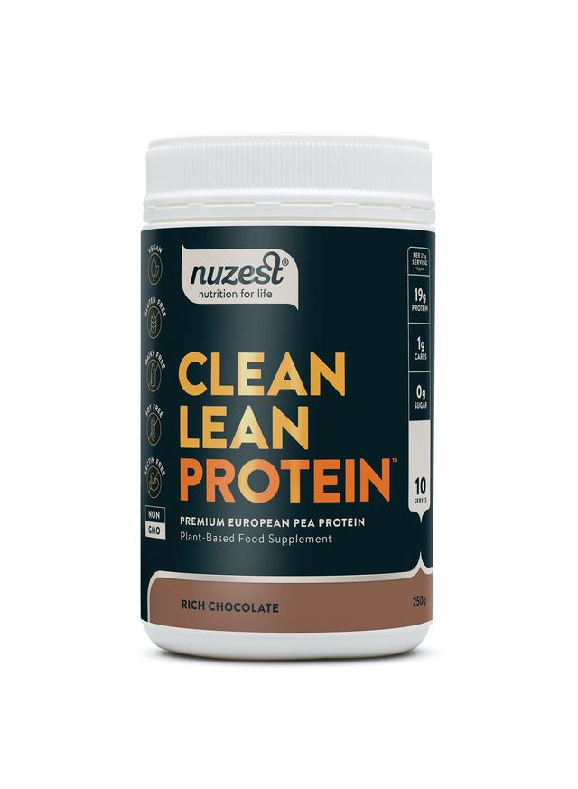 Nuzest puhdas vähärasvainen proteiinipitoinen suklaa 250g on Productcaster.