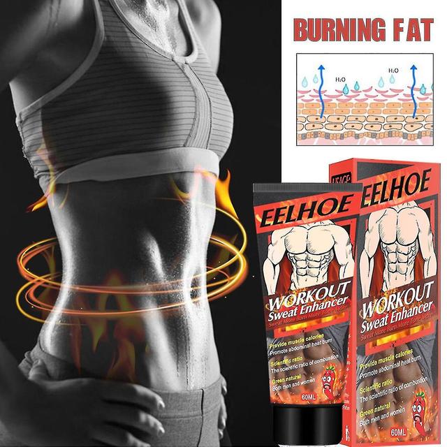 Youlaicai Eelhoe Black Abs Cream Fitness Shape Slimming Cream Waistline on Productcaster.