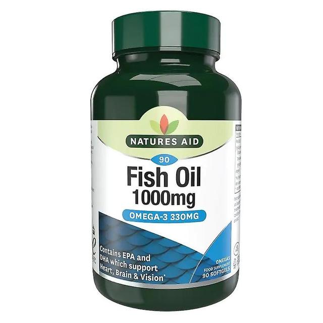 Natures Aid Fish Oil 1000mg, 90 Softgels on Productcaster.