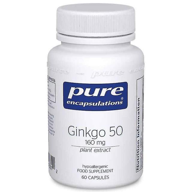 Ginkgo 50 160mg Capsules 60- on Productcaster.