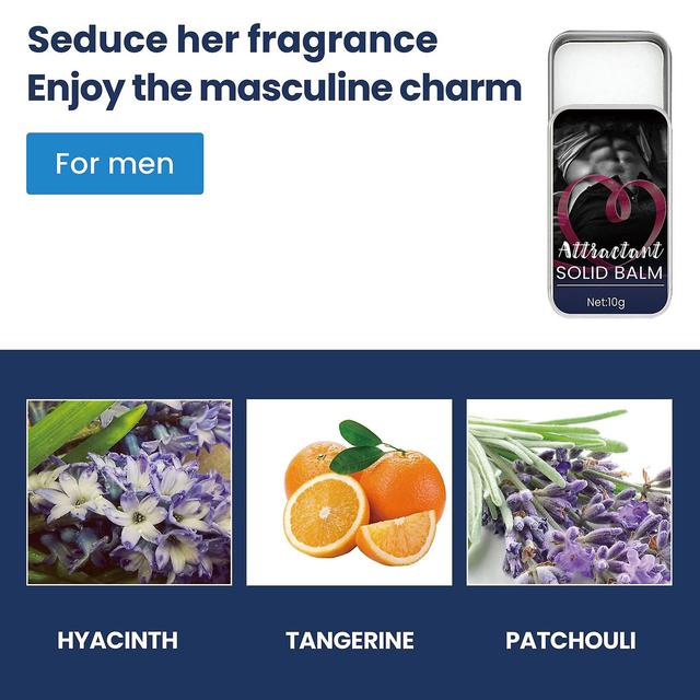 Festes Parfüm, Instinkt Sehnen Sie sich nach dem ursprünglichen Pheromon-infundierten ätherischen Öl, 100% neu Men on Productcaster.