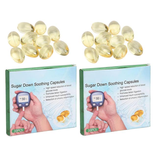 20PCS Sucre Vers Le Bas Apaisant Capsules Contrôle Du Sucre Réguler Capsule Diabète De Soins Du Ventre Capsules on Productcaster.