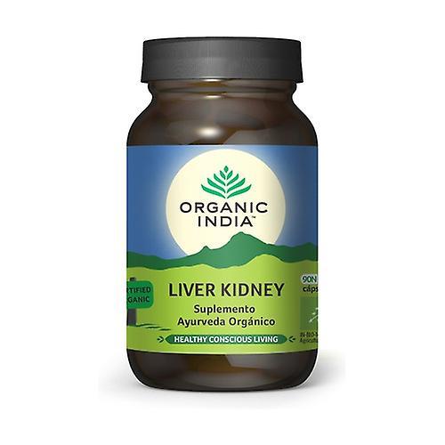 Organic India Liver kidney 90 vegetable capsules on Productcaster.