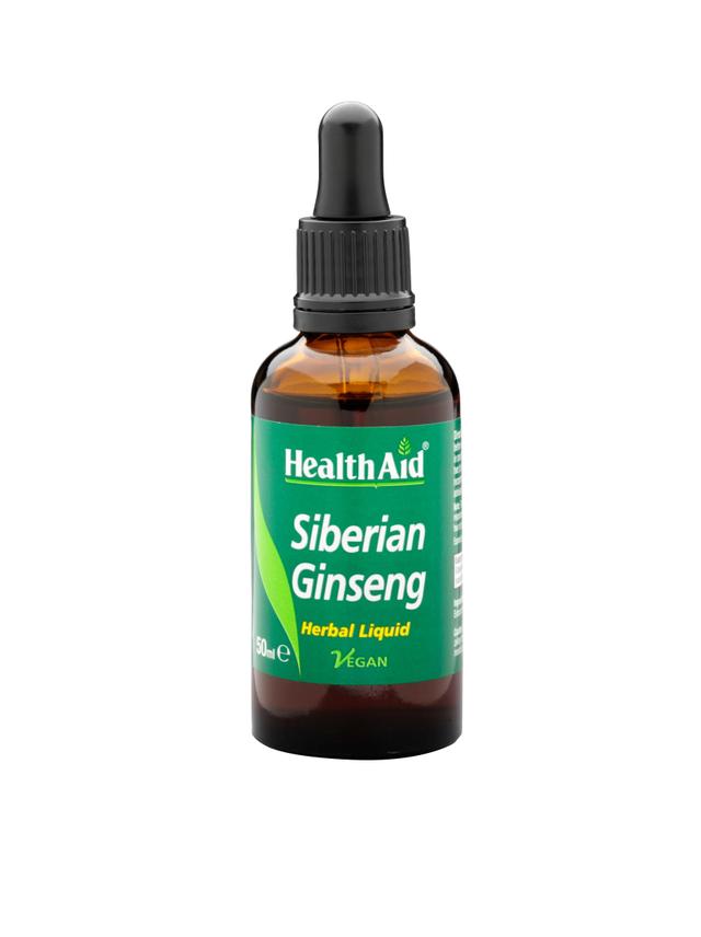 Health Aid Siberian Ginseng (Eleutherococcus senticosus) Liquid, 50ml on Productcaster.