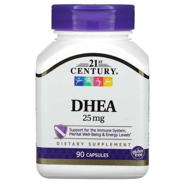 21st Century, DHEA, 25 mg, 90 Capsules on Productcaster.