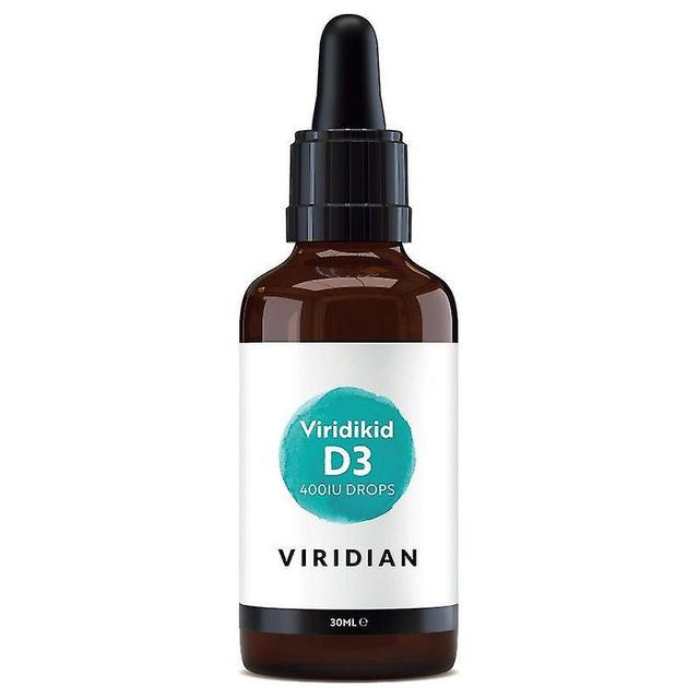 Viridian viridiKid Witamina D3 Krople 400iu 30ml (287) on Productcaster.