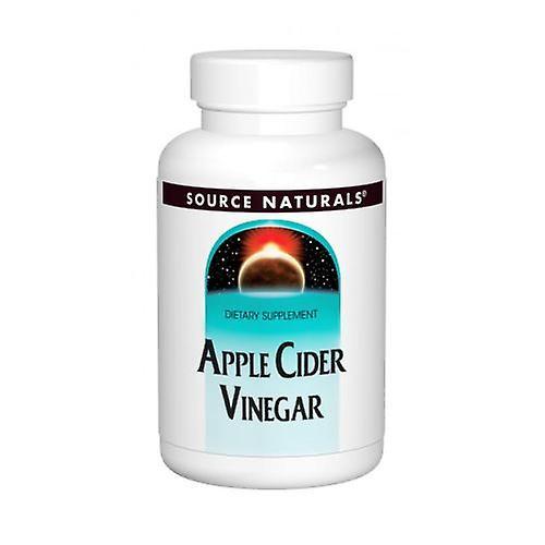 Source Naturals Apple Cider Vinegar,500 MG ,180 Tabs (Pack of 4) on Productcaster.