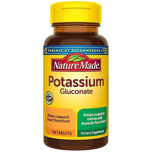 Nature Made Potassium Gluconate,550 mg ,100 tabs (Pack of 4) on Productcaster.