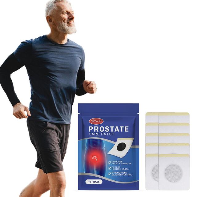 Elewelt Patchs de soins de la prostate, soulageant la santé de la prostate masculine Urgence Traitement des mictions fréquentes, soulagement de l’i... on Productcaster.