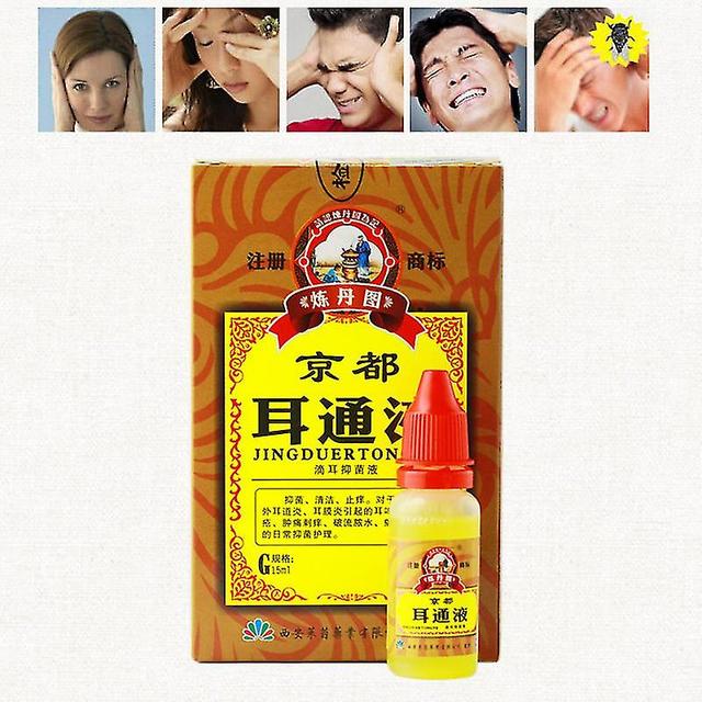 Wosawe Ear Acute Otitis Drops Chinese Herbal Medicine For Ear Tinnitus Deafness Sore on Productcaster.