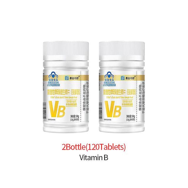 Jinzhaolai Vitamin B Complex Tablets Supplements Vitamins B1 B2 B6 B12 For Men Women Pineapple Taste Mouth Ulcers Stay Up Cfda Approve 2bottles 120pc on Productcaster.