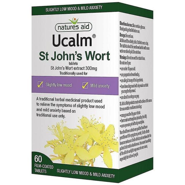 Natures Aid Nature's Aid Ucalm 300mg Tablets 60 (125820) on Productcaster.