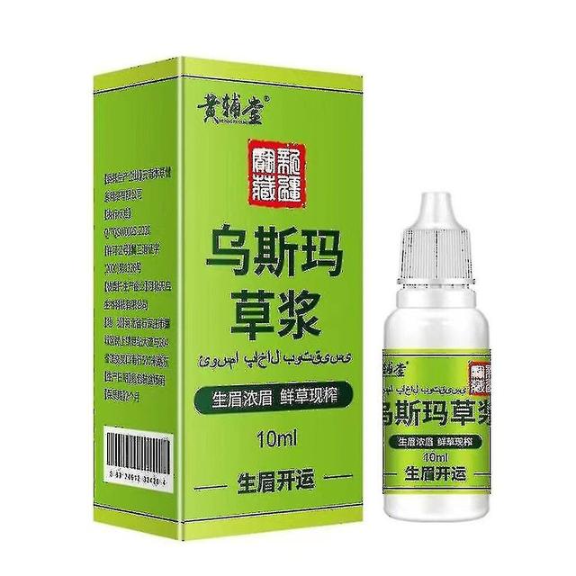 Snxijv 1-3pcs Grass Growth Nourishing Extract Essence Suitable For Eyebrows Eyelashes Hairline 10ml 1PCS on Productcaster.