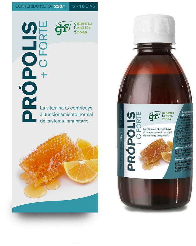 General Health Foods GHF Propolis + C Forte Syrup 250 ml on Productcaster.