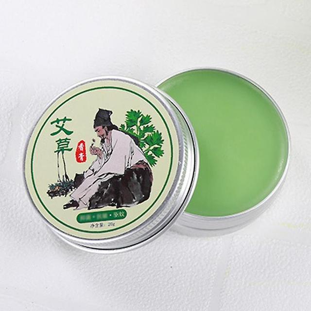 Qian Pure Herbal Wormwood Moxibustion Cream Moxa Akupunktura Przeciwzapalne Tsao Bakteriostatyczny olejek do masażu bylicy Gorący Zielony armii on Productcaster.