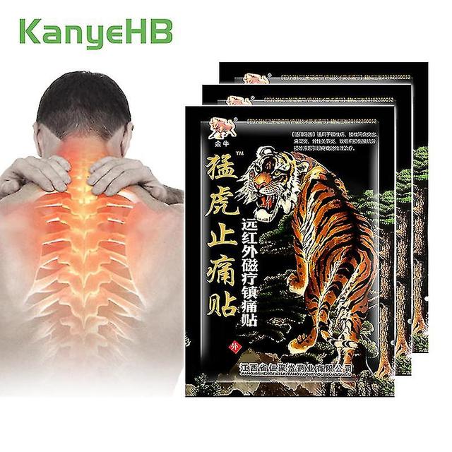 Lequeen 24kpl / 3 pussia Tiger Pain Relief Kipsi Anti Inflammatory Analgesic Balm Patch Yrtti Uute Lääketieteellinen Kipsi Nivel Spondylosis A806 on Productcaster.