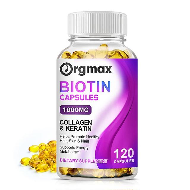 Biotin Protein Capsules, Hair, Skin And Nails Supplementhuamade Huamade 120pcs on Productcaster.