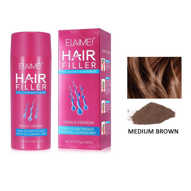 Flye Hair Growth Fiber Powder Spray Instantly Replenishes Hair Thick And Grows Quickly Hair Growth Fiber Powder With Sprinkler BW on Productcaster.