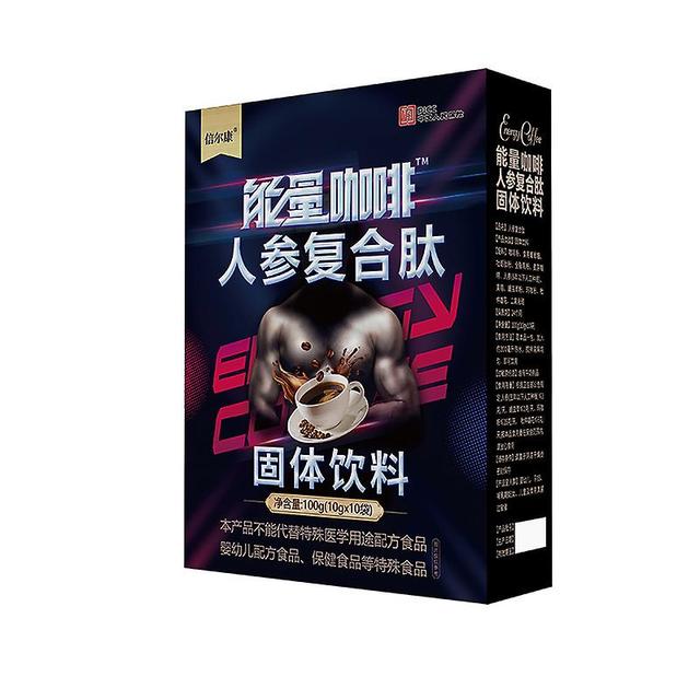 Black Maca Coffee For Men Ginseng Maca Relieve Stress Energy Men's Bed Energy 20 bags on Productcaster.