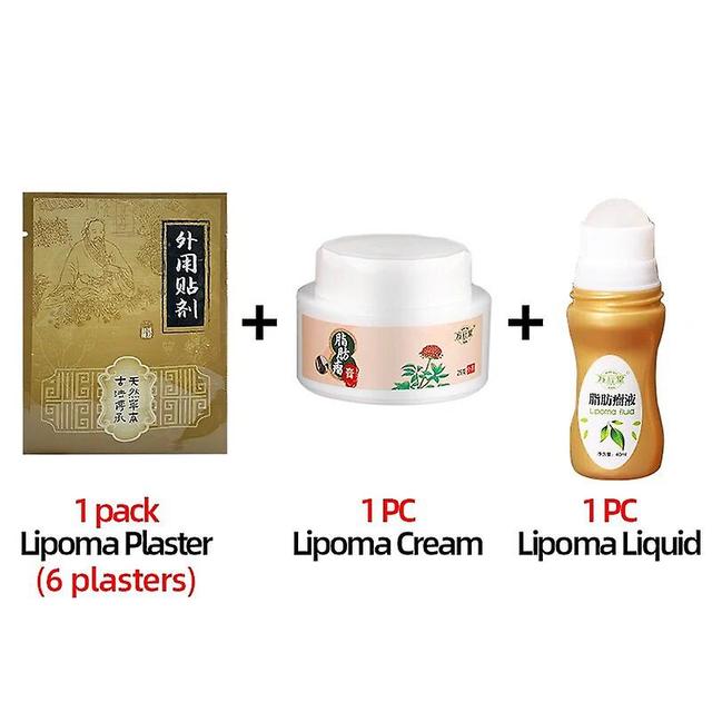 Tib Fat Mass Lipoma Remove Patch And Anti-lipoma Eliminate Chinese Herbal Medicine Cream 1PCY 1PCG 6PCT on Productcaster.