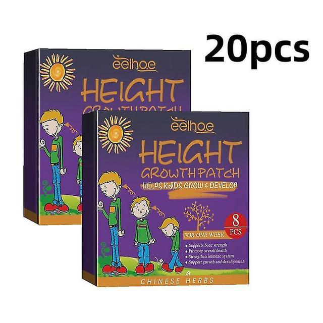 Increase Height Essential Film Foot Height Paste For Men And Women Grow Taller Conditioning Body Promote Bone Growth 20pcs on Productcaster.