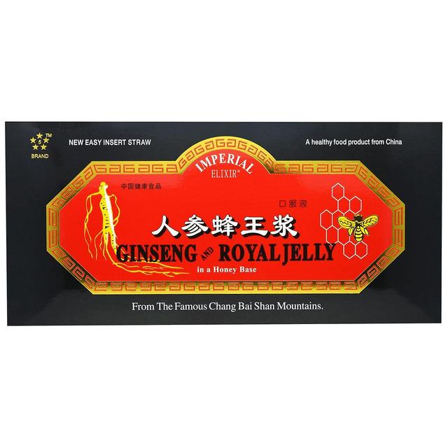 Imperial Elixir Elisir imperiale, Ginseng & Royal Jelly, 30 bottiglie, 0,34 fl oz (10 ml) Ogni on Productcaster.