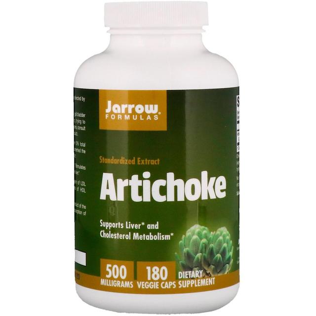 Jarrow Formulas, Artichoke, 500 mg, 180 Capsules on Productcaster.