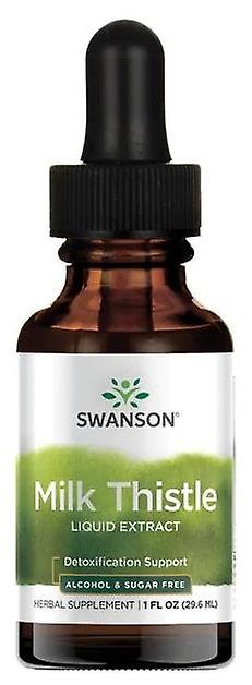 Swanson Milk Thistle Liquid Extract Alcohol & Sugar Free 29 ml on Productcaster.