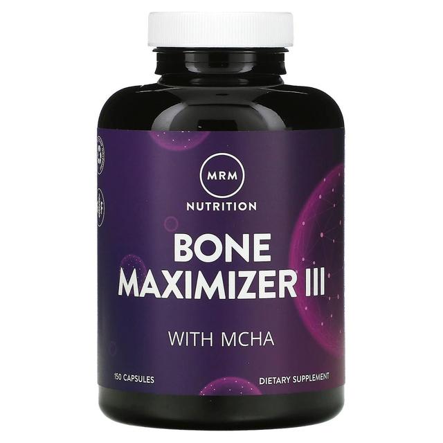 MRM Nutrition, Bone Maximizer III with MCHA, 150 Capsules on Productcaster.