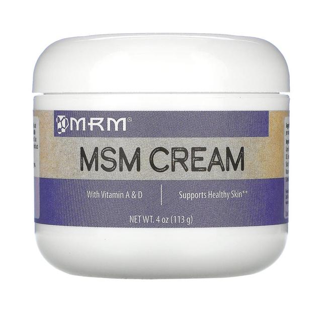 MRM Nutrition, MSM Crème, 4 oz (113 g) on Productcaster.