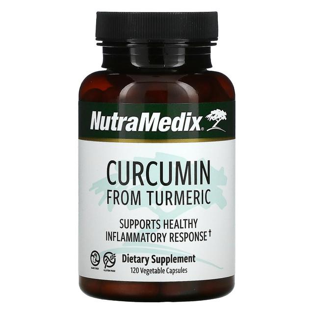 NutraMedix, curcumine uit kurkuma, ondersteunt een gezonde ontstekingsreactie, 120 vegetarische capsules on Productcaster.