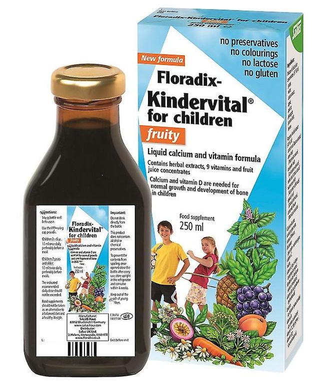 Salus floradix kindervital for children fruity on Productcaster.