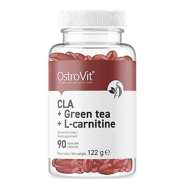 36 X CLA + chá verde + L-carnitina 90 cápsulas gelatinosas - Ostrovit on Productcaster.