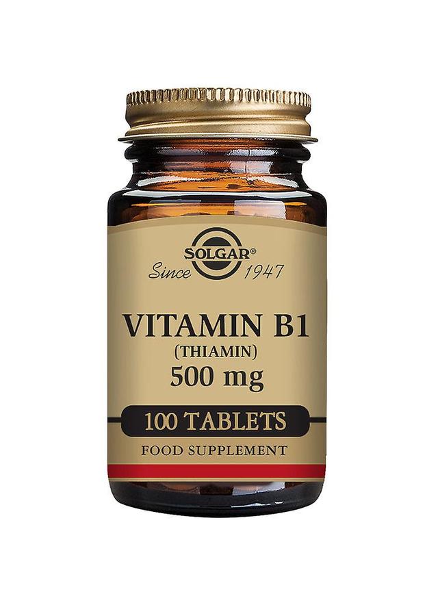 Solgar vitamin b1 (tiamin) 500mg 100-talet on Productcaster.