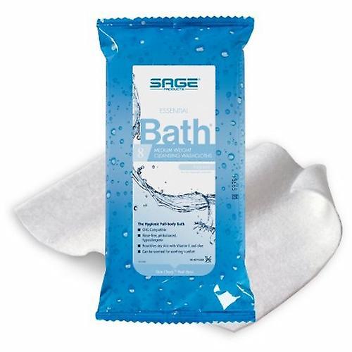 Sage Salbei spülfreies Badetuch, Anzahl von 1 (Packung mit 1) on Productcaster.