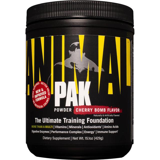 Universal Nutrition Animal Pak Supplemento in polvere - Cherry Bomb - 30 porzioni 30 Servings on Productcaster.